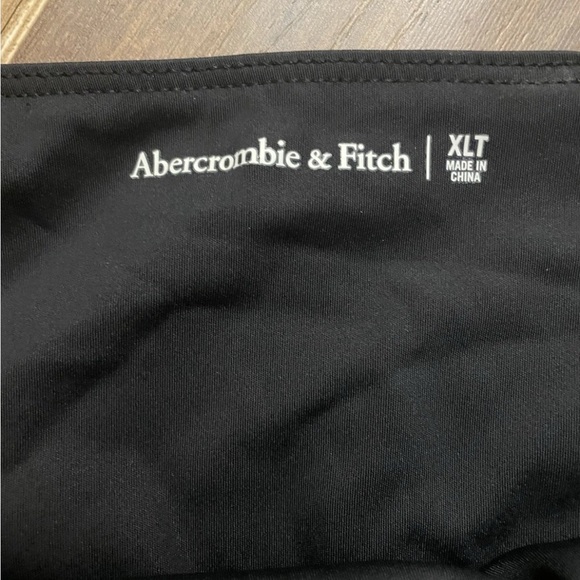 Abercrombie & Fitch Traveler Mini Dress XLT Black Active Stretch Built In Shorts - Picture 2 of 2